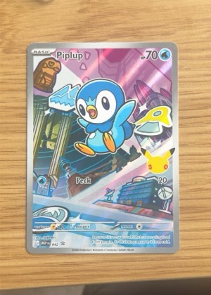 Piplup - 042, graded 9.5