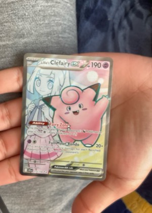 Lillie's Clefairy ex - 173/159 graded 8