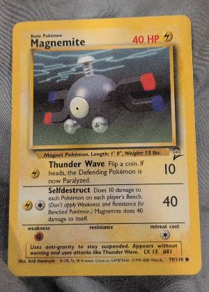 Magnemite, graded 7.5