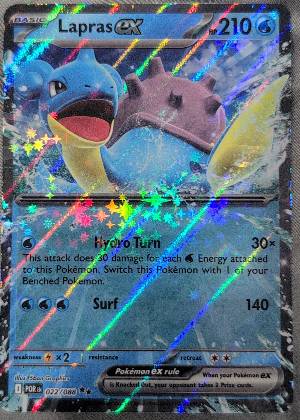 Lapras ex, graded 9.0
