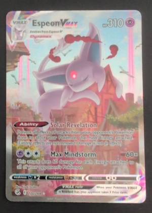 Espeon VMAX (Alternate Art Secret) graded 8.5