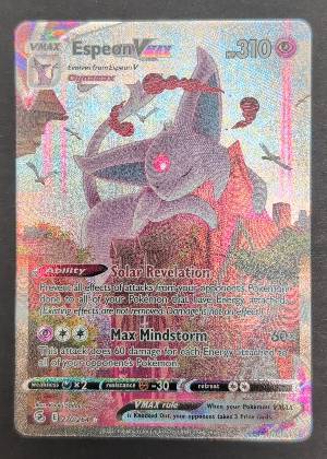 Espeon VMAX (Alternate Art Secret), graded 9.0