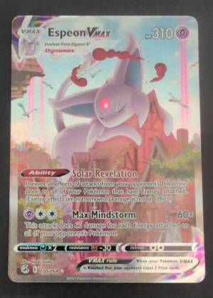 Espeon VMAX (Alternate Art Secret) graded 9