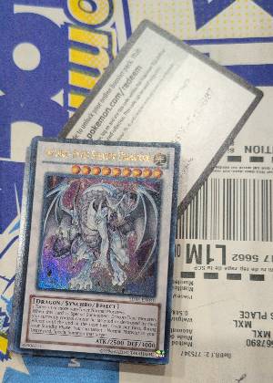 Azure-Eyes Silver Dragon, graded 8.5