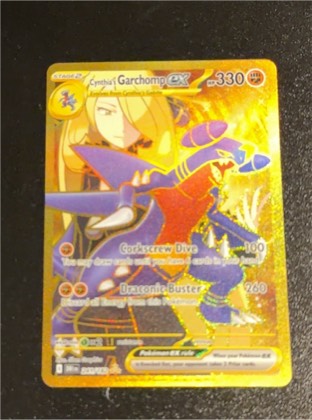 Cynthia's Garchomp ex - 104/182 graded 6 & below
