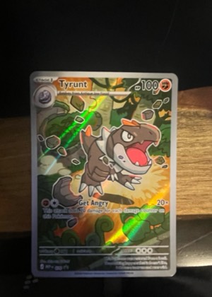Tyrunt (Perfect Order Black Star Promo #070), graded 9.0