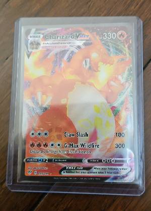 Charizard VMAX graded 9