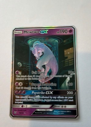 Mewtwo GX (Secret Shining), graded 9.5