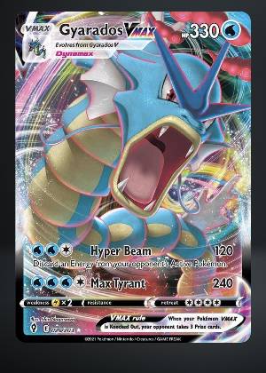 Gyarados VMAX, graded 9.0