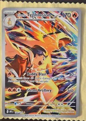 Ethan's Typhlosion, graded 9.0