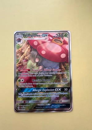Vileplume GX (Full Art), graded 9.0