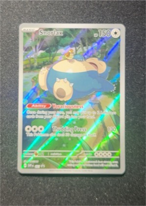Snorlax - 051, graded 9.5