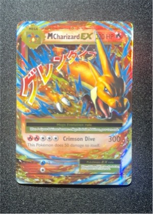 M Charizard EX (Y), graded 9.0