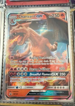 Charizard GX, graded 9.0