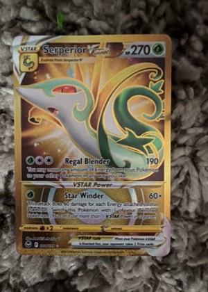 Serperior VSTAR (Secret), graded 9.0
