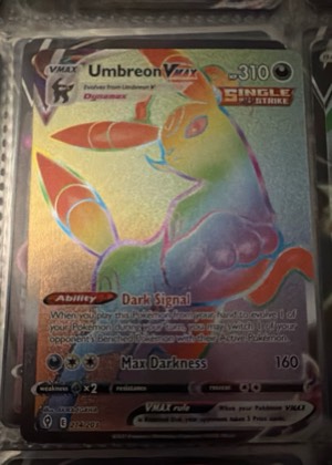 Umbreon VMAX (Secret), graded 8.0
