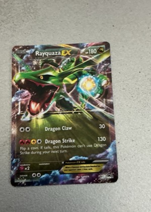 Rayquaza EX (XY73), graded 8.0