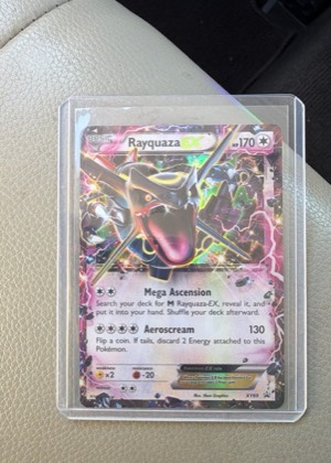 Rayquaza EX, graded 9.0