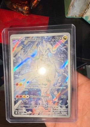 N's Reshiram, graded 9.0