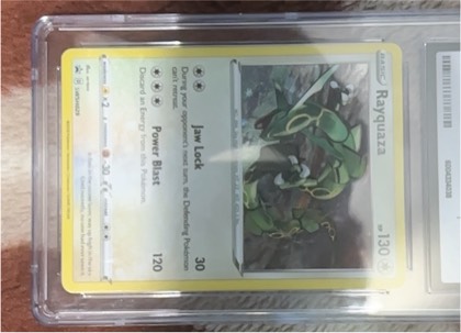 Rayquaza - SWSH029, graded 8.5