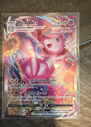 Mew VMAX (Alternate Art Secret), graded 9.0