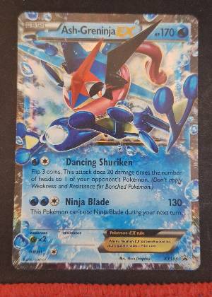 Ash-Greninja EX - XY133, graded 7.0