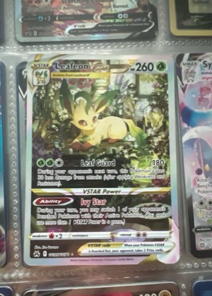 Leafeon VSTAR, graded 9.0
