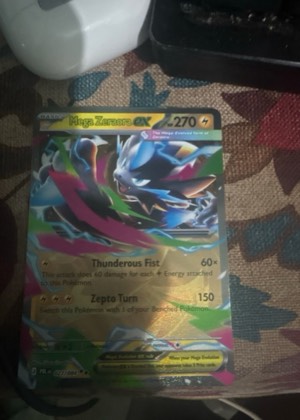Mega Zeraora ex, graded 9.0