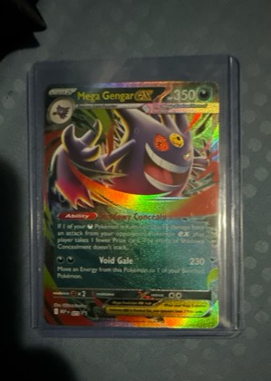 Mega Gengar ex - 073, graded 9.0
