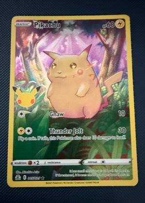 Pikachu, graded 9.0