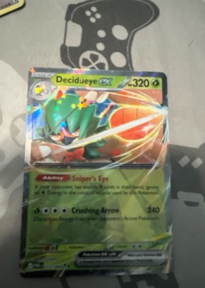 Decidueye ex, graded 8.0