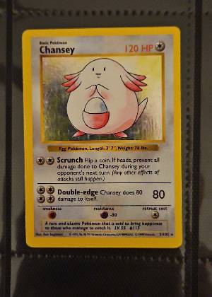 Chansey graded 8