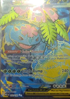 Mega Venusaur ex, graded 7.5
