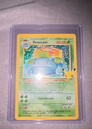 Venusaur, graded 9.0