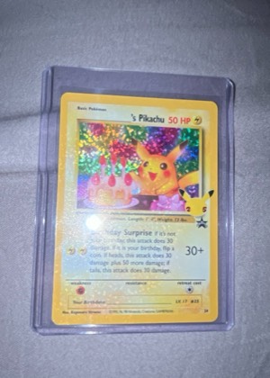 ______'s Pikachu, graded 9.0
