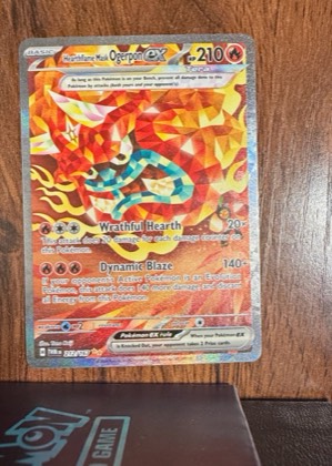 Hearthflame Mask Ogerpon ex, graded 9.0