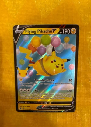 Flying Pikachu V, graded 9.5