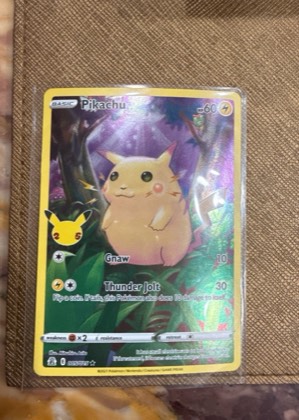 Pikachu, graded 9.5