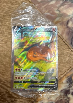 Charizard V, graded 9.0