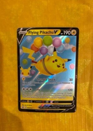 Flying Pikachu V, graded 9.0