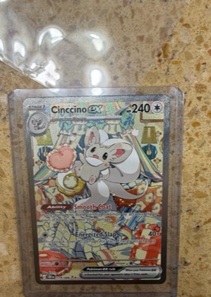 Cinccino ex, graded 9.0