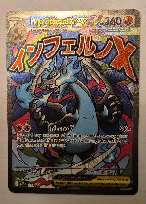 Mega Charizard X ex, graded 9.5