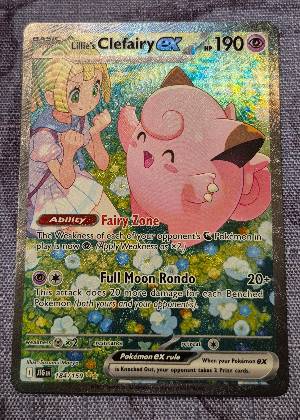 Lillie's Clefairy ex, graded 9.0