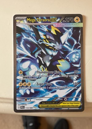 Mega Zeraora ex, graded 9.5