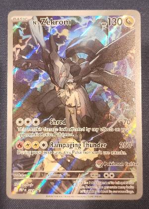 N's Zekrom - 031 (Pokemon Center Exclusive), graded 9.0