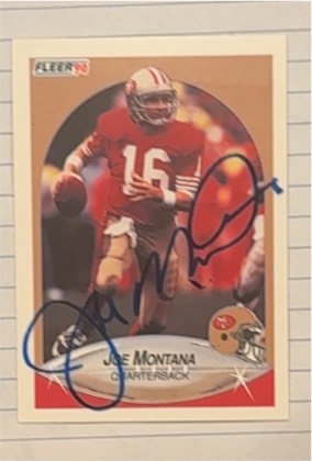 Joe Montana, graded 8.5