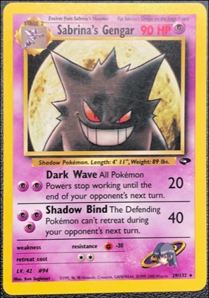 Sabrina's Gengar, graded 8.0