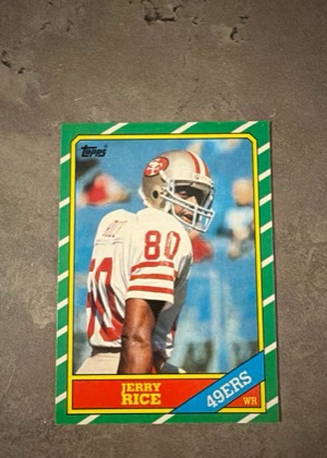 Jerry Rice, graded 8.0