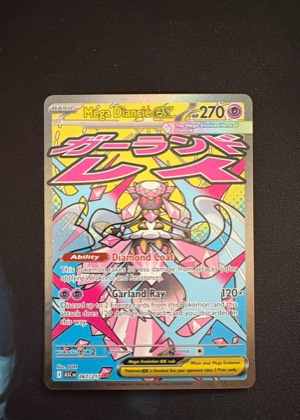 Mega Diancie ex graded 9
