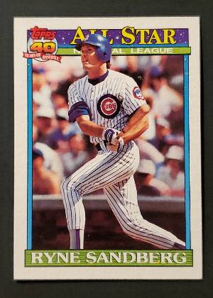 Ryne Sandberg, graded 9.0